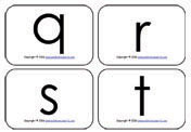 Qq-Tt-lowercase-mini-flashcards